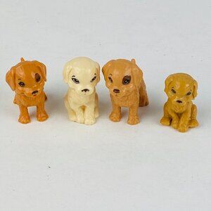 Barbie Doll Type Family Pet Dogs Toy Figure Lot Pretend Play